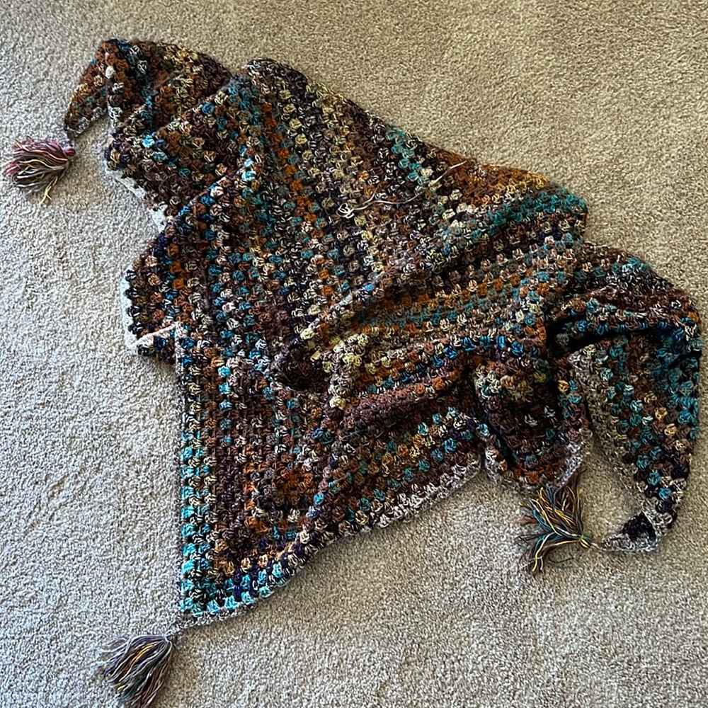 Handmade Multicolored Shawl